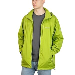 Kolping Korea technical outdoor lightweight green windbreaker jacket 105